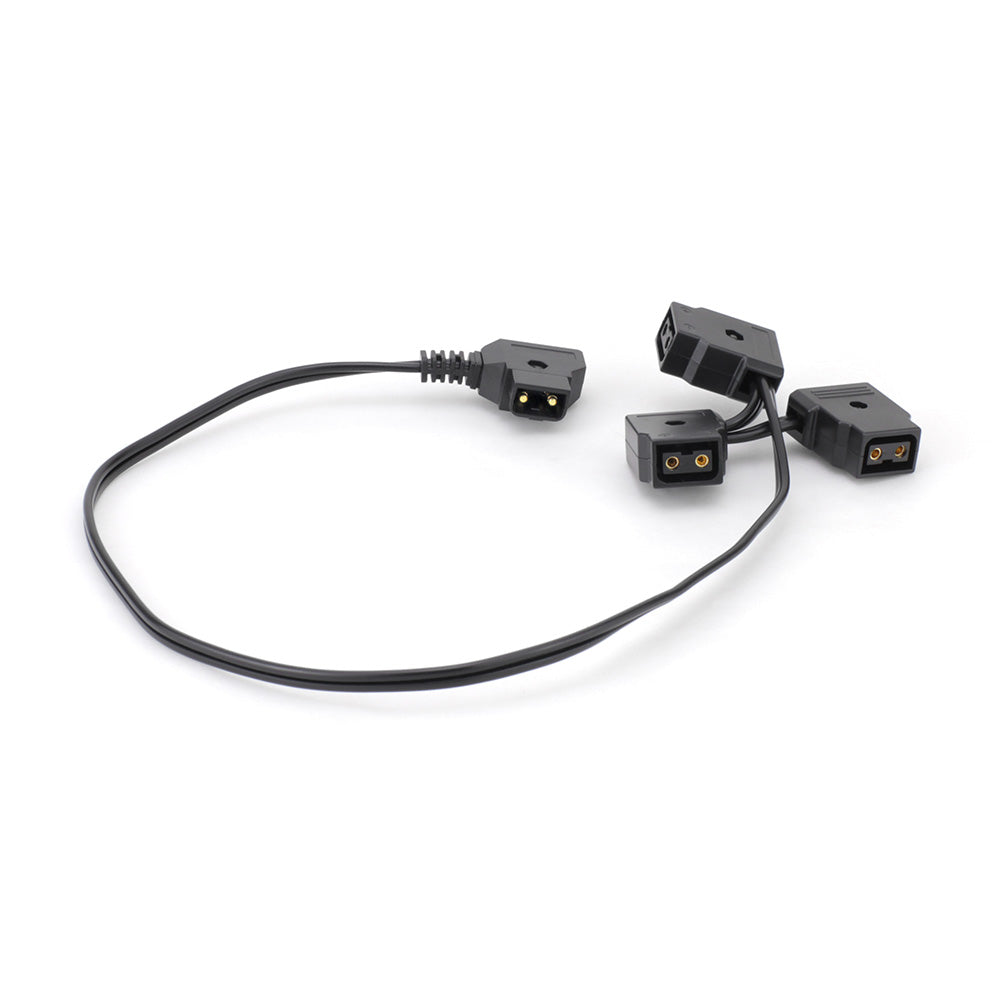CGPro D-TAP Male to 3 D-TAP Female 2 Pin Extension Cable for DSLR Rig Power Cable - CINEGEARPRO