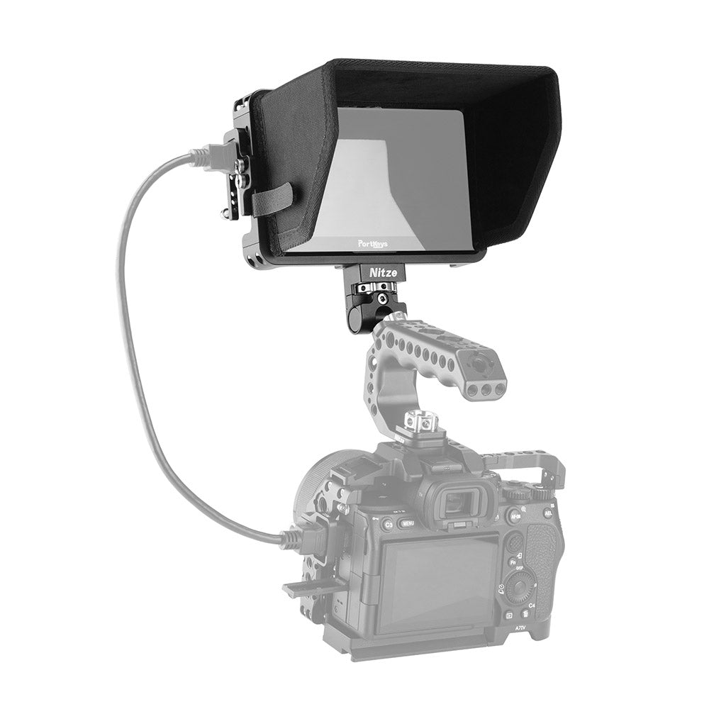 Nitze LH5P-KIT 5.5" Monitor Cage Kit For Portkeys LH5P