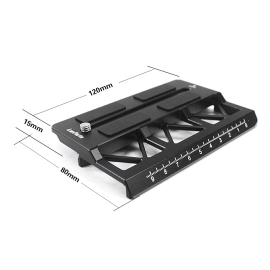 LanParte Offset Camera Plate for Zhiyun-Tech Crane 2 Plate - CINEGEARPRO