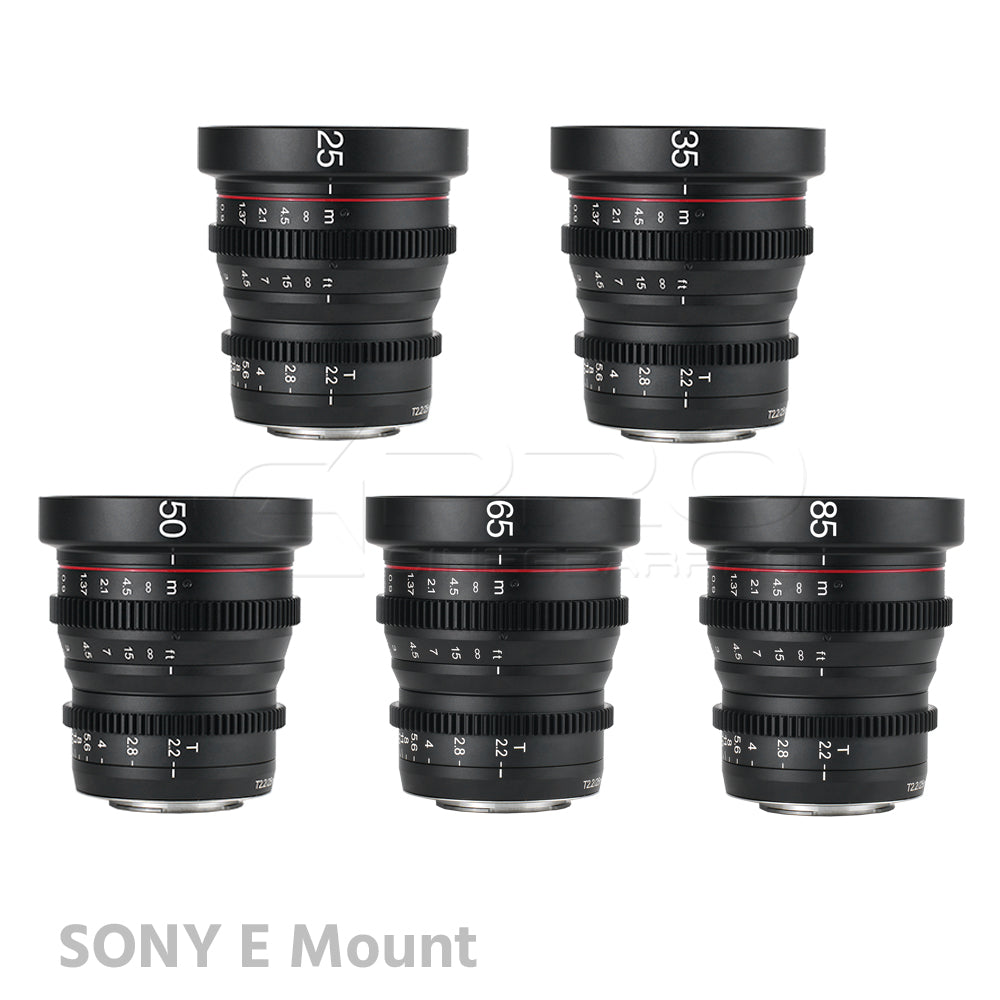 MEIKE Manual Focus Cinema Prime Lens Sony E Mount – CINEGEARPRO SHOP