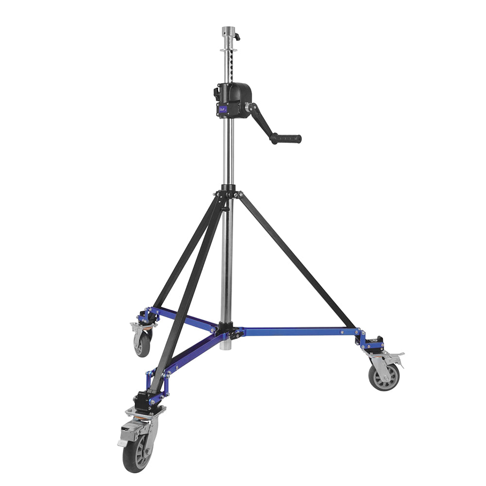 CINEGRIPPRO G07005 Heavy-Duty Wind-Up Low Base Steel Roller Stand