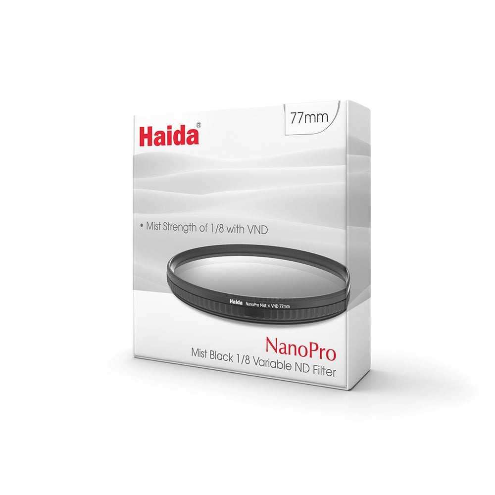 Haida NanoPro Mist Black VND Filter(67mm-95mm)