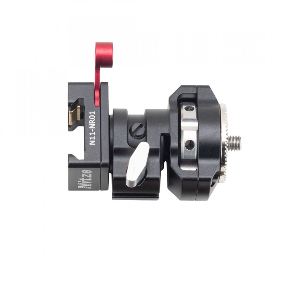 Nitze Rotating EVF Mount (QR NATO Clamp to ARRI Rosette) - N11-NR01