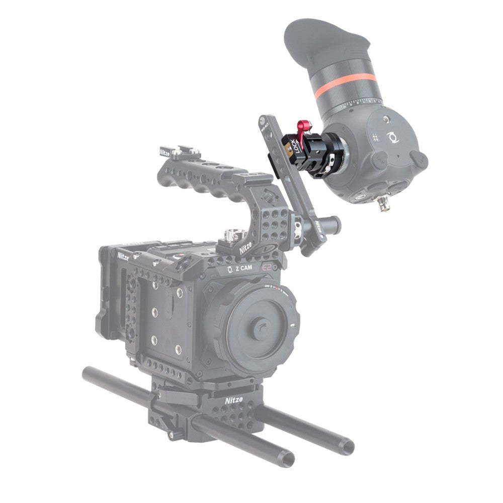 Nitze Rotating EVF Mount (QR NATO Clamp to ARRI Rosette) - N11-NR01
