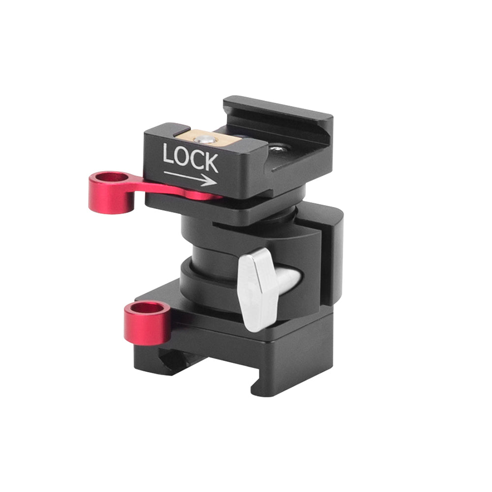 Nitze N11-NR02 Rotating EVF Mount (QR NATO Clamp to QR NATO Clamp)