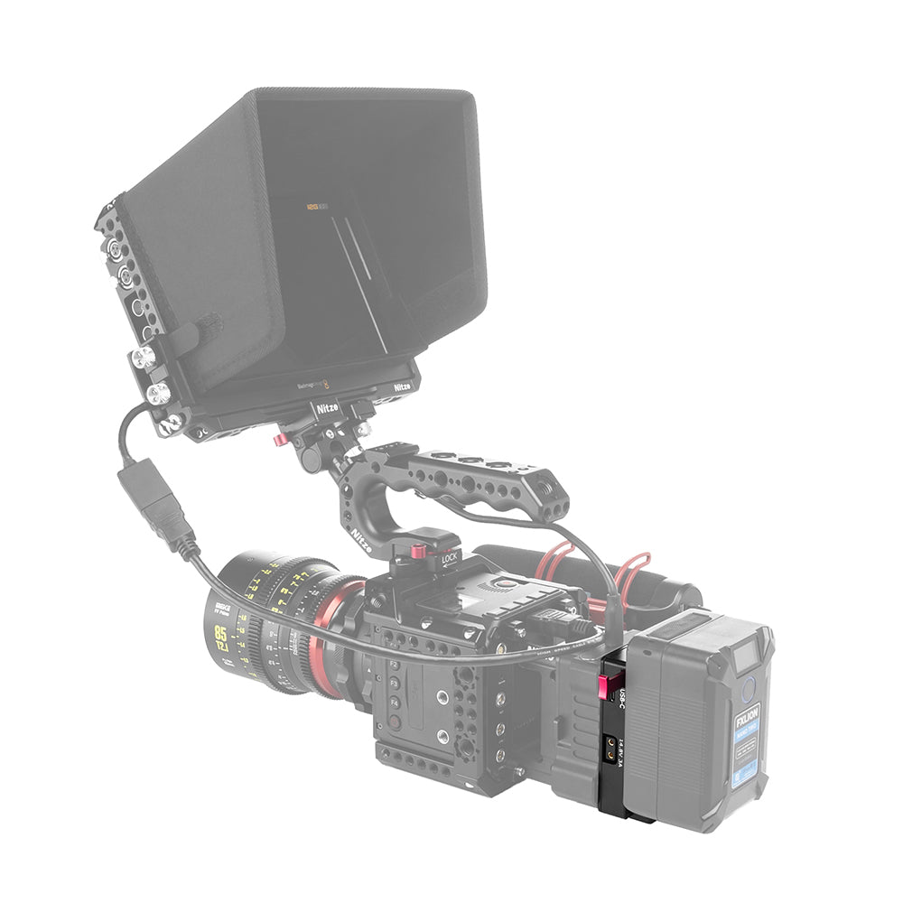 Nitze N21-D6 Mini V Mount Battery Plate