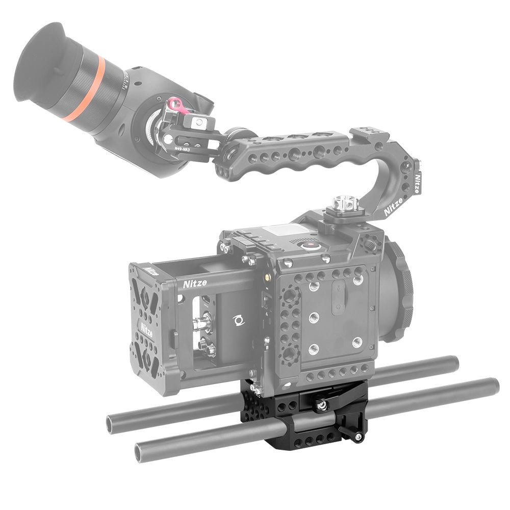 Nitze PB13 15mm LWS Baseplate for E2 / E2-FS / Komodo / BGH1 Cage