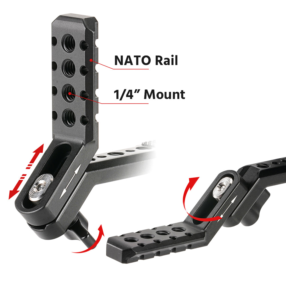 TiLTA HDA-T02-MB Hydra Alien Monitor Bracket Kit For DJI RS2