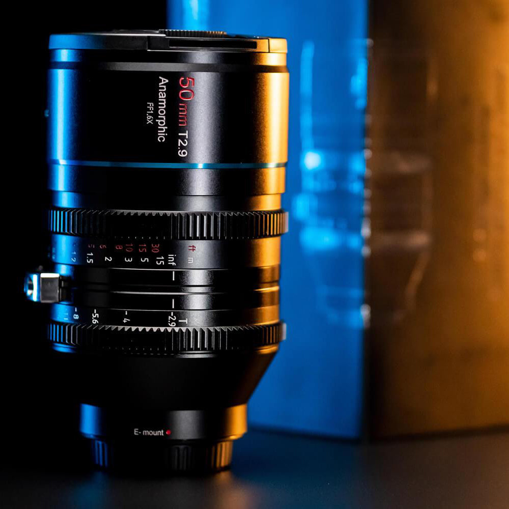 SIRUI Venus 50mm T2.9 1.6x Full Frame Anamorphic Lens(L/E/RF/Z Mount)