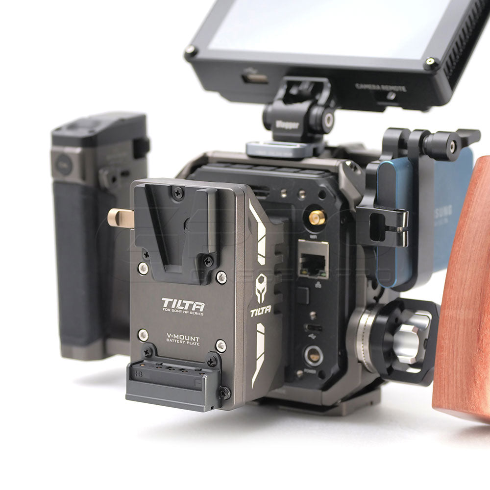 TiLTA Sony NP Series to V Mount Adapter Battery Plate For ZCam Camera