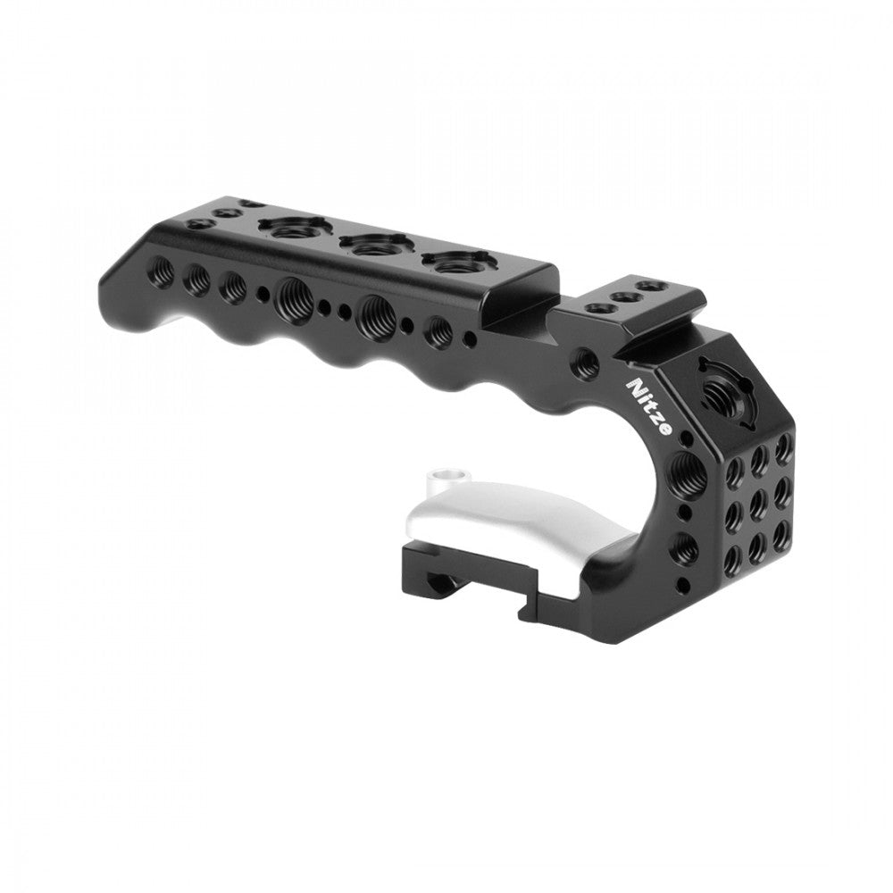 Nitze Stinger Handle with 3/8” ARRI Locating Pins - Magnesium-aluminum version - PA28-BM