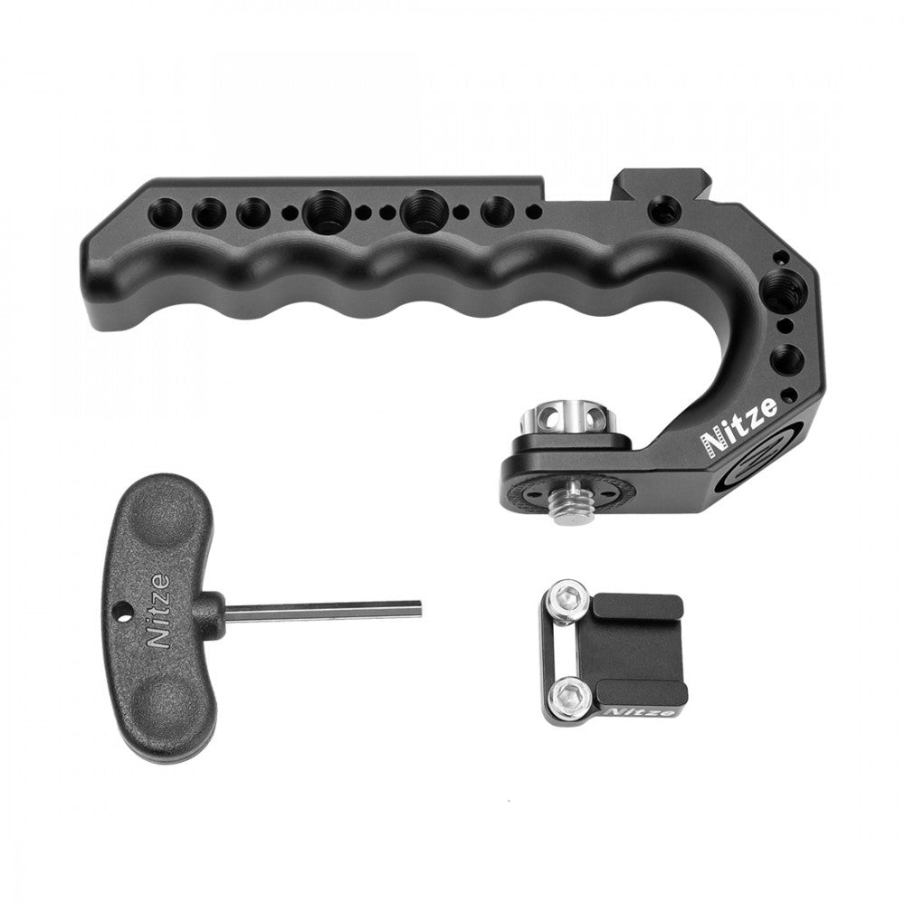 Nitze Stinger Handle with 3/8” ARRI Locating Pins - PA28-BK