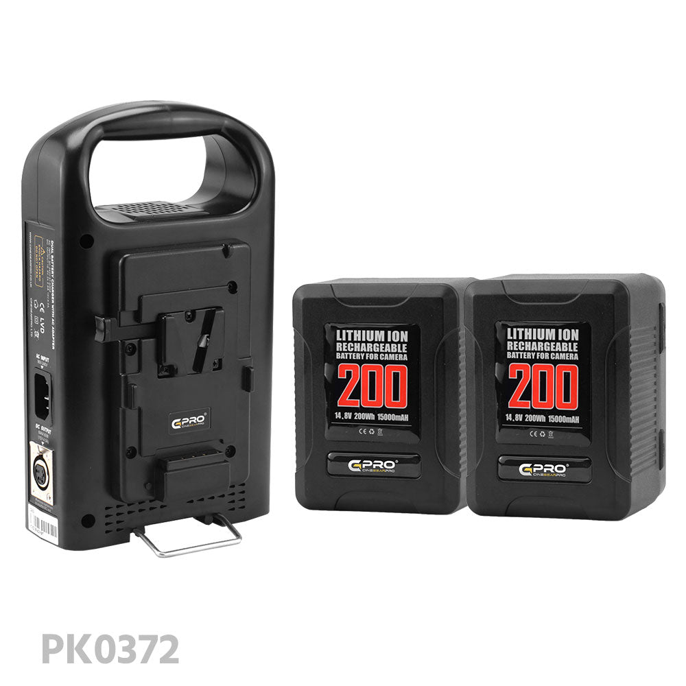 CGPro Ultra Small Size Mini V-Lock Li-Ion V-Mount Battery w/ USB Output (98-270Wh) Battery - CINEGEARPRO