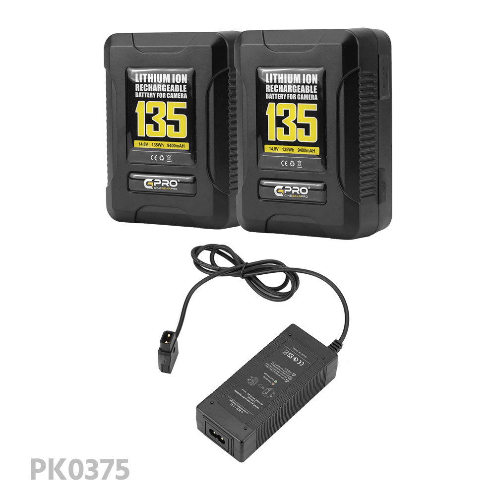 CGPro Ultra Small Size Mini V-Lock Li-Ion V-Mount Battery w/ USB Output (98-270Wh) Battery - CINEGEARPRO