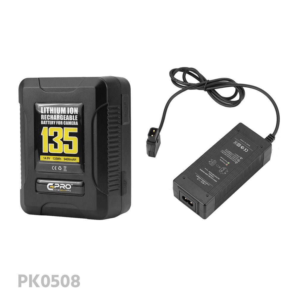 CGPro Ultra Small Size Mini V-Lock Li-Ion V-Mount Battery w/ USB Output (98-270Wh) Battery - CINEGEARPRO