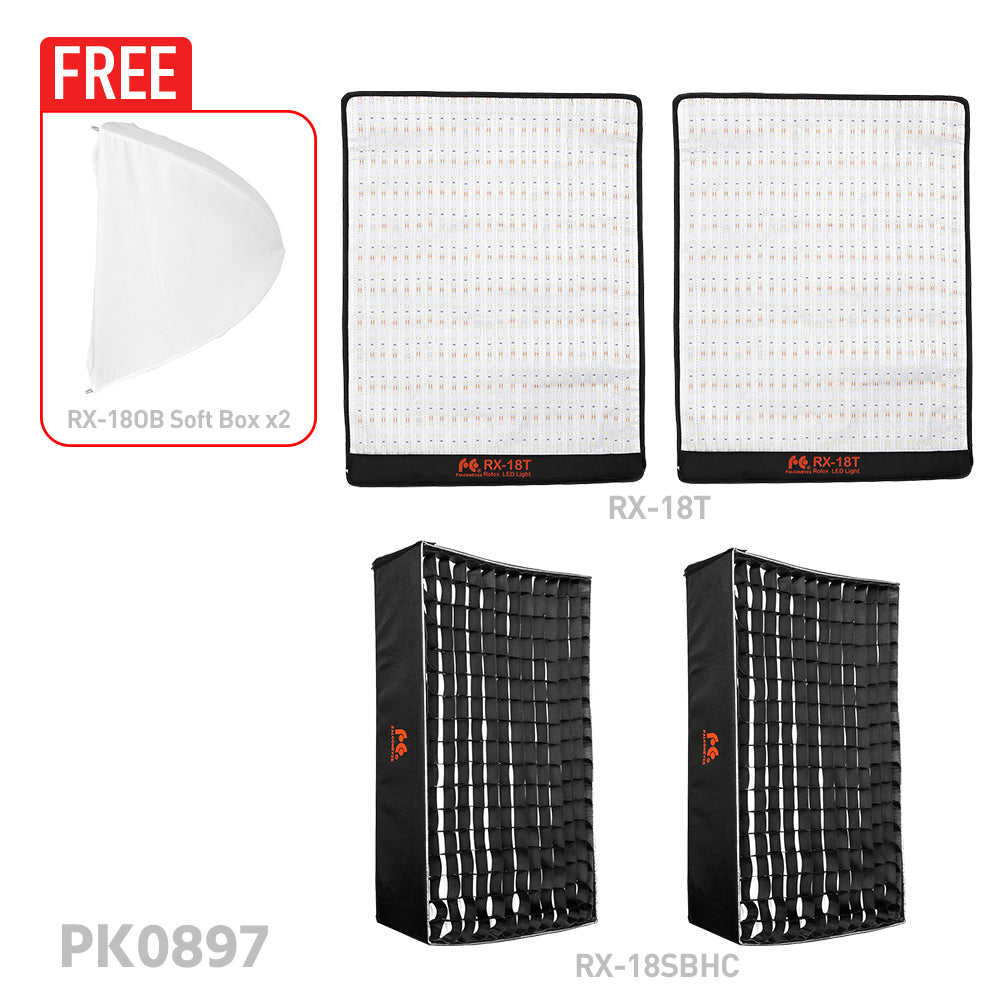 FalconEyes RX-18T 62W Roll-Flex Flexible LED Panel