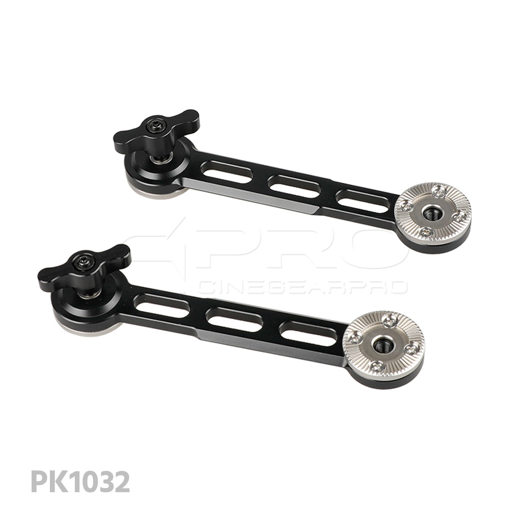 CGPro Arri Rosette Handle Grip Extension Arm with Nato Rail rosette arm - CINEGEARPRO