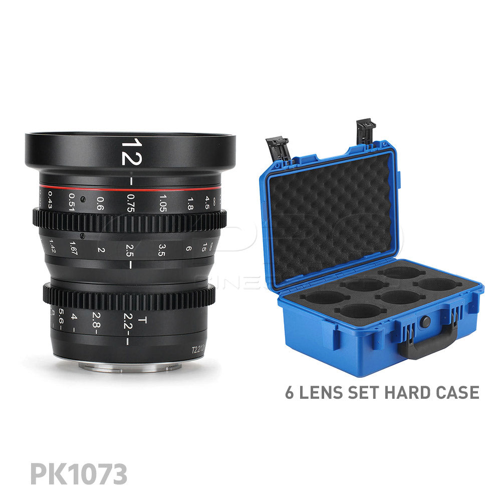 MEIKE 12mm T2.2 Manual Focus Cinema Prime Lens MFT Mount