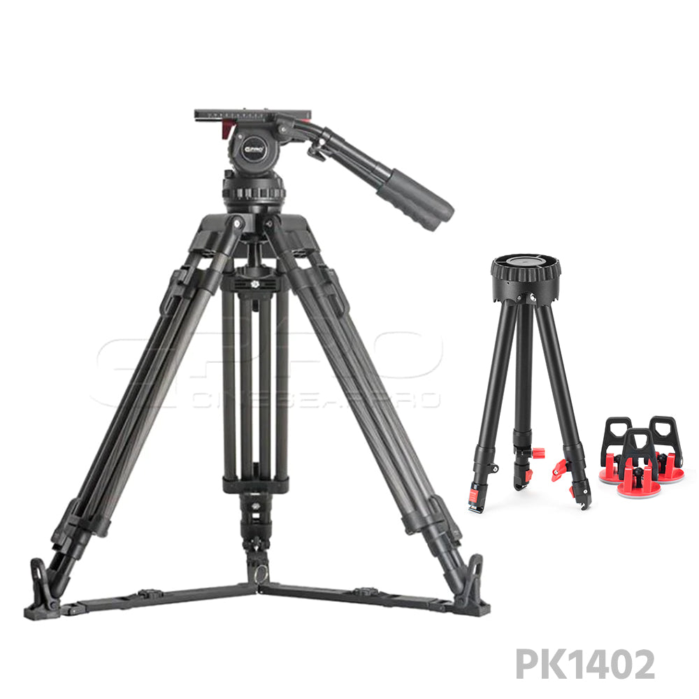 CGPro Prime 10 Carbon Fibre Tripod Kit Tripod - CINEGEARPRO