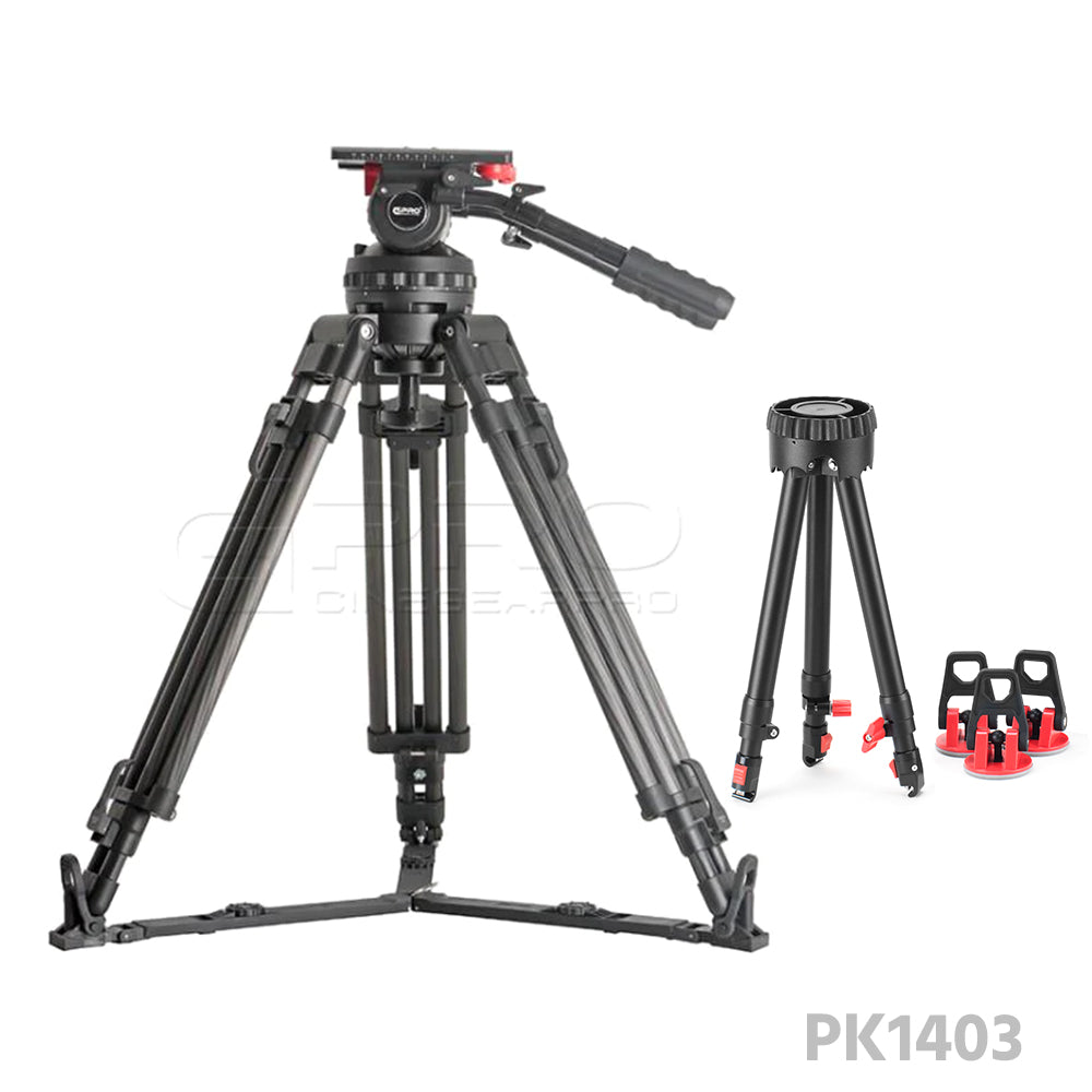 CGPro Prime 11 Carbon Fibre Tripod Kits Tripod - CINEGEARPRO