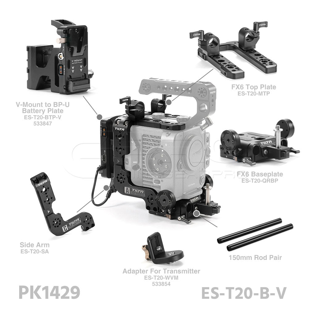 TiLTA ES-T20 Sony FX6 Cage Rig System