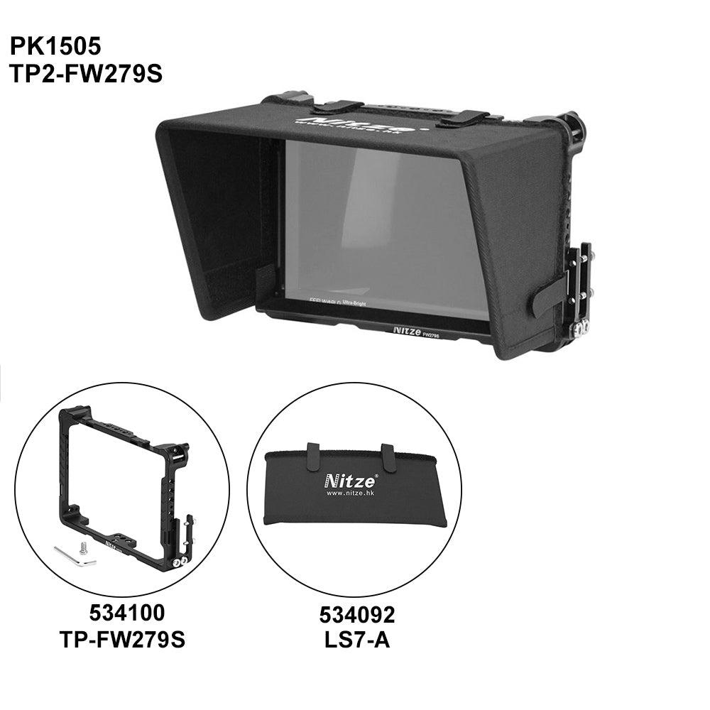 Nitze TP-FW279S Monitor Cage Kit For FEELWORLD FW279S