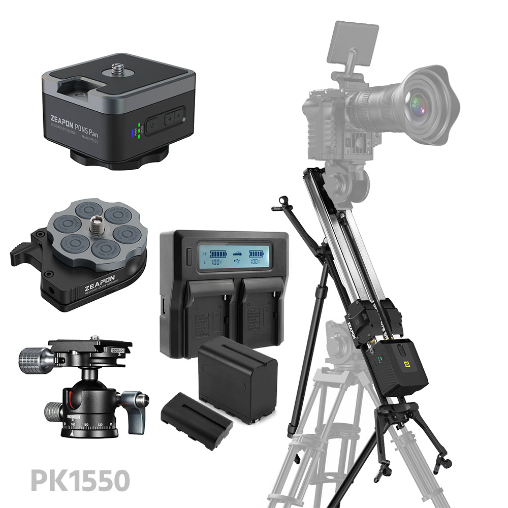 ZEAPON Micro 2 E600 Motorised Slider 74cm Distance 8Kg Payload App Control
