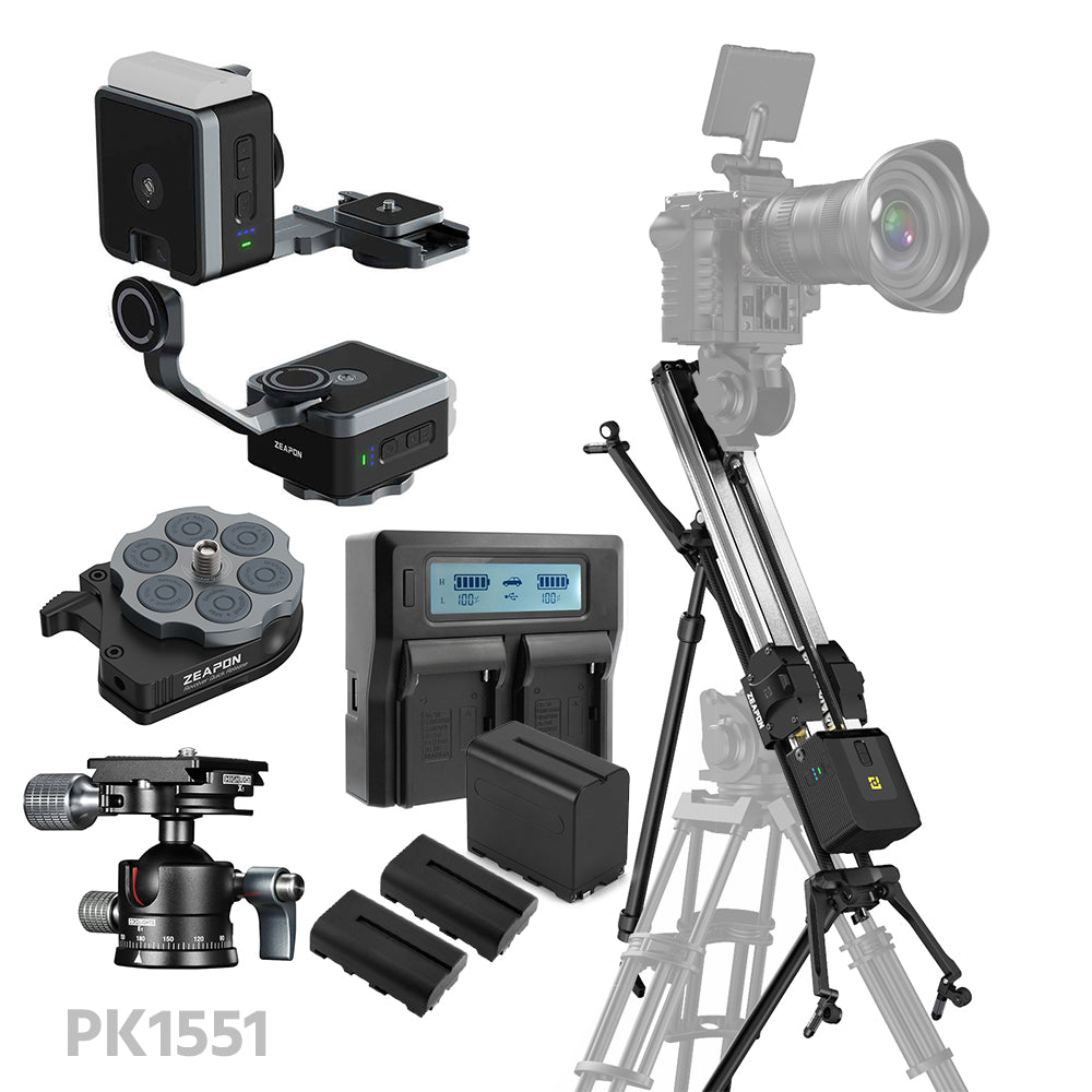 ZEAPON Micro 2 E600 Motorised Slider 74cm Distance 8Kg Payload App Control