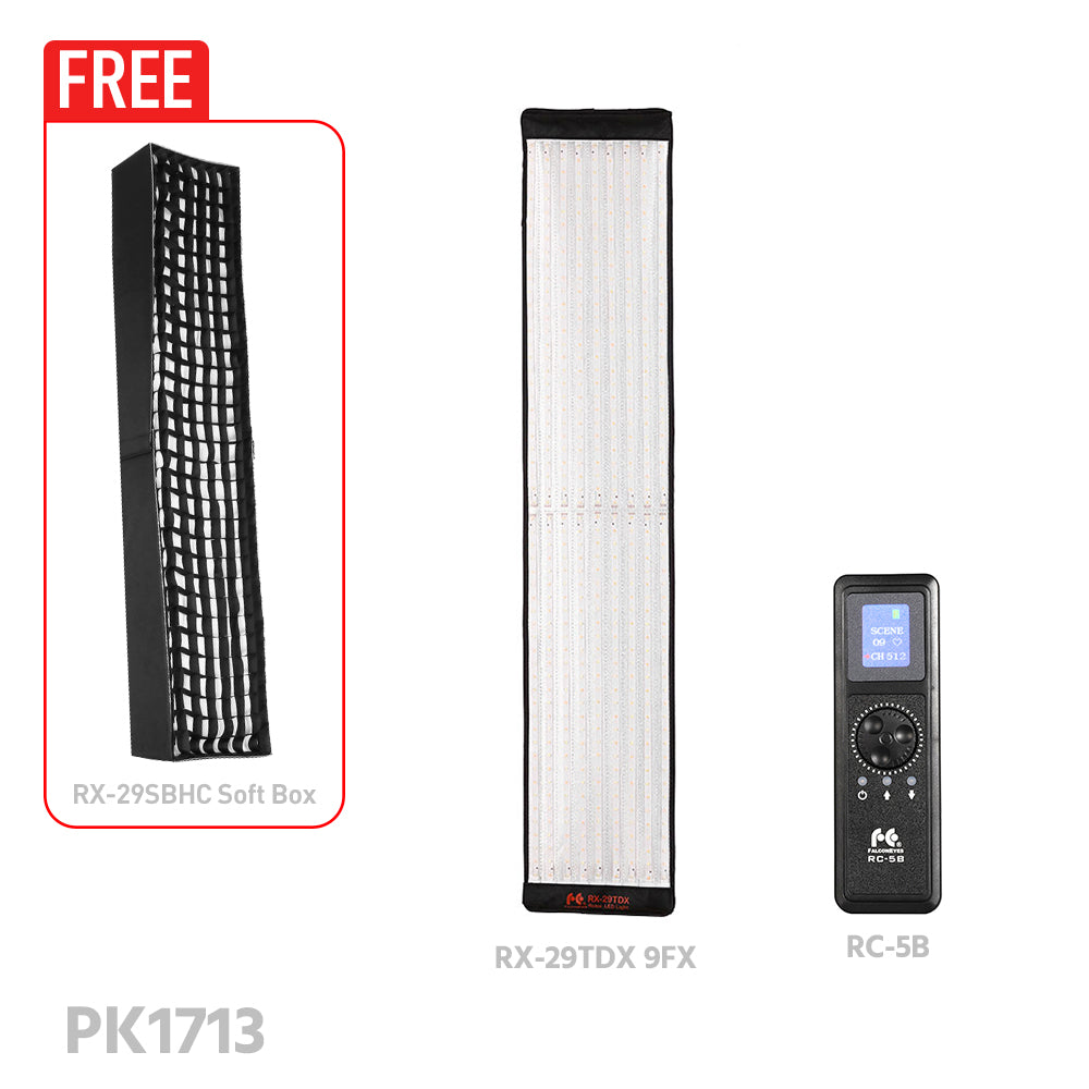 FalconEyes RX-29TDX 9FX 100W Bi-Color Roll-Flex Flexible LED Panel