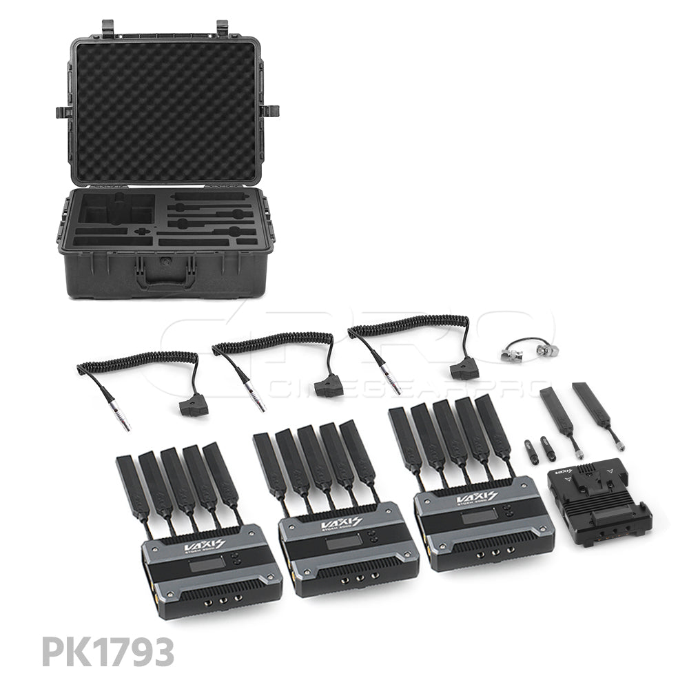 VAXIS Storm 3000DV TX Triple Kit 3G-SDI/HDMI Wireless Transmission System (1000m/3000ft)