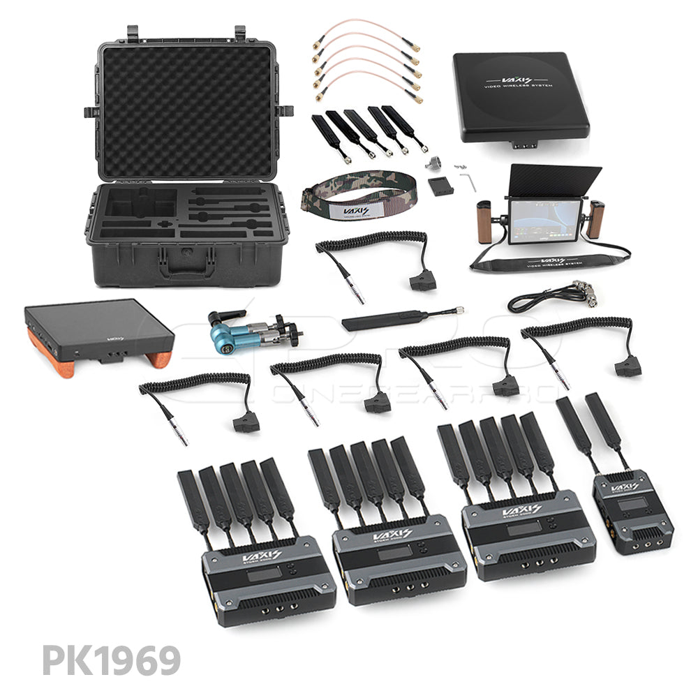 VAXIS Storm 3000 Triple Kit 3G-SDI/HDMI Wireless Transmission System (1000m/3000ft)