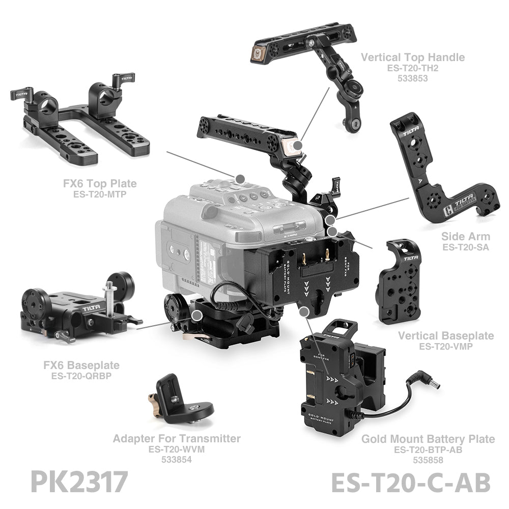TiLTA ES-T20 Sony FX6 Cage Rig System