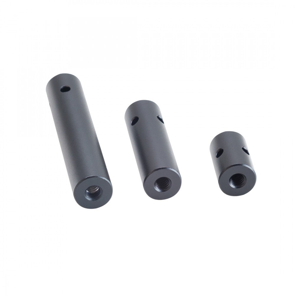 Nitze 15mm Aluminum Alloy Rod Kit (1”/2”/3”) with 1/4” Thread - R15-1/4-KIT