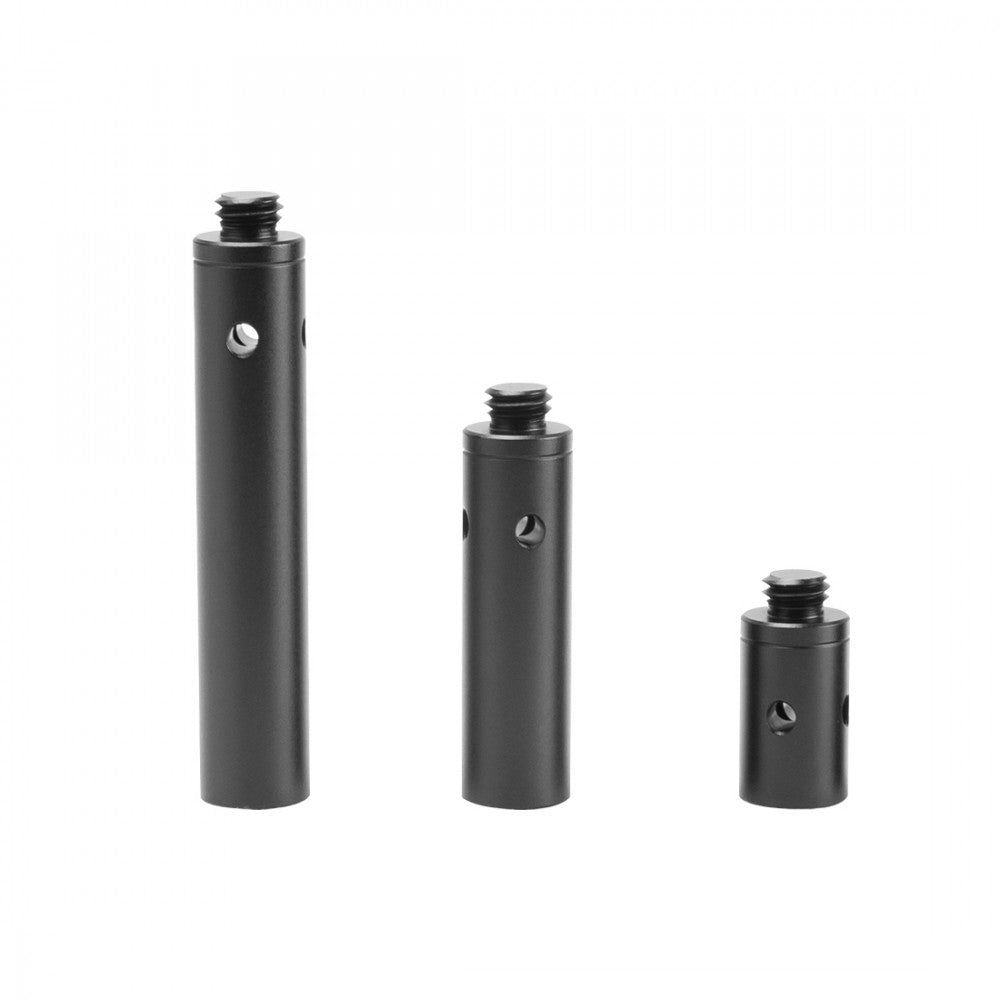Nitze 15mm Aluminum Alloy Rod Kit (1”/2”/3”) with 3/8” Thread - R15-3/8-KIT