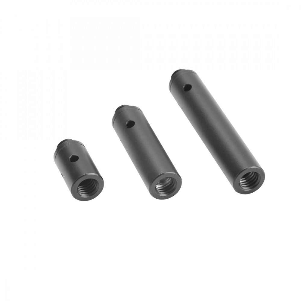 Nitze 15mm Aluminum Alloy Rod Kit (1”/2”/3”) with 3/8” Thread - R15-3/8-KIT