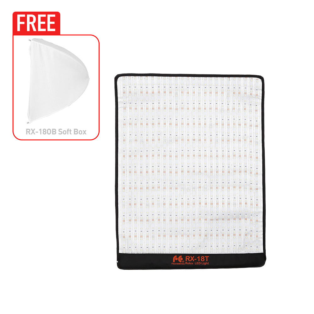 FalconEyes RX-18T 62W Roll-Flex Flexible LED Panel
