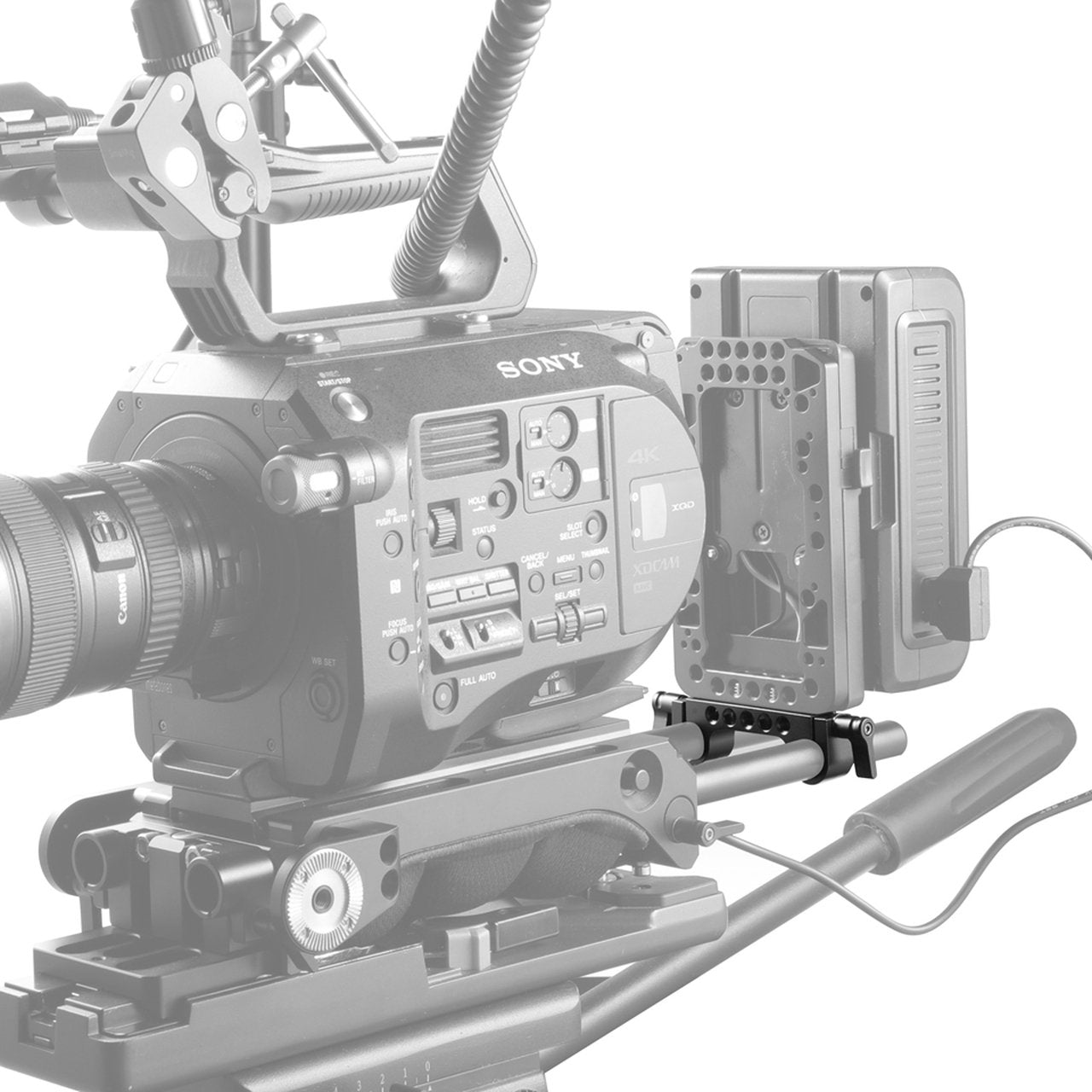 SMALLRIG 2061 Super lightweight 15mm RailBlock v3 Rod Clamps - CINEGEARPRO