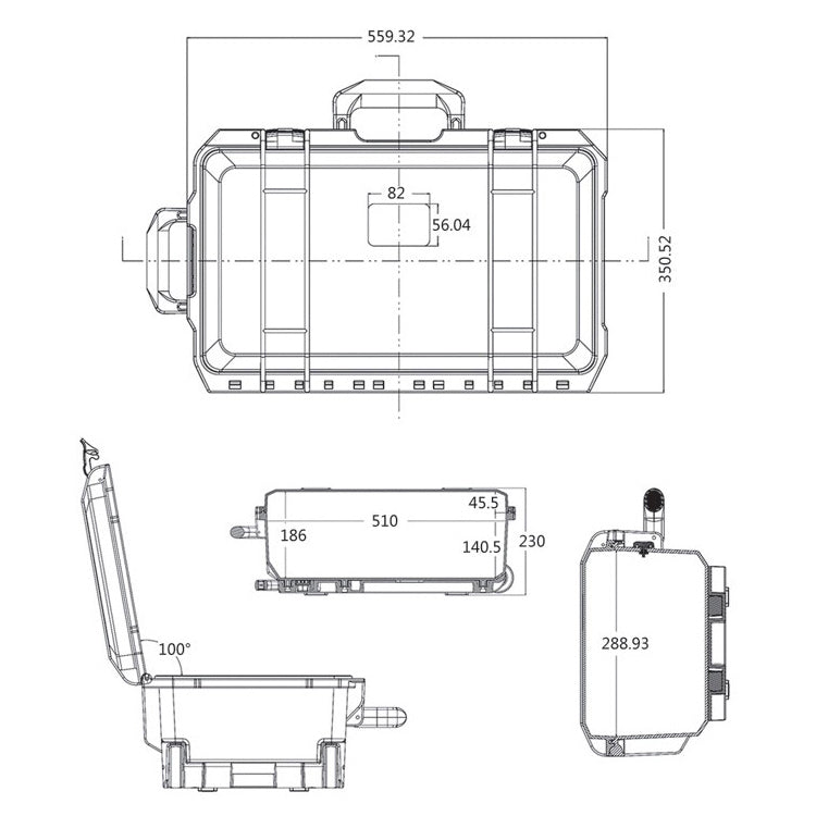 CINECASEPRO CP-AIR100 Filmmaker Protection Case Bag/Cases - CINEGEARPRO