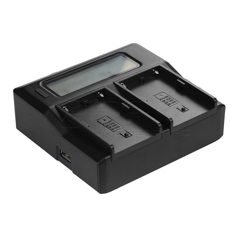 CGPro DMW-DCC12 Dual Digital Battery Charger w/ LCD Display For BLF19E Charger - CINEGEARPRO