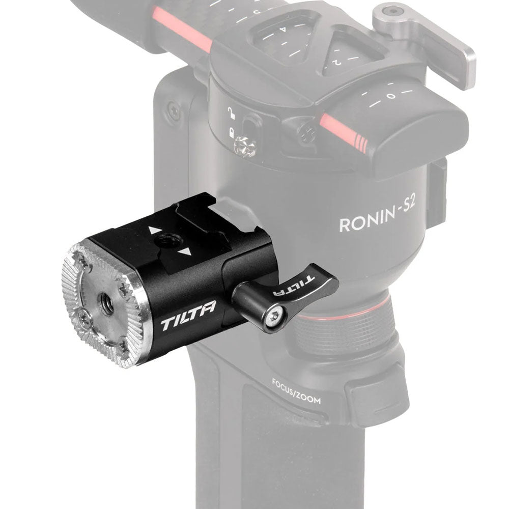 TiLTA TGA-NRA Nato Rail To Rosette Adapter For DJI RS2 / RSC2 / RS3 / RS3 Pro / RS4 Pro / RS4