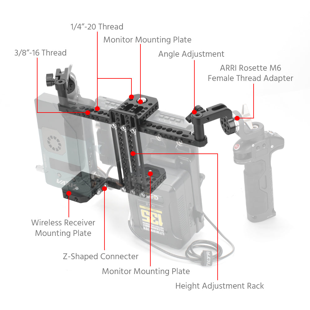 CGPro Director’s Monitor Cage V5 Monitor Cages - CINEGEARPRO