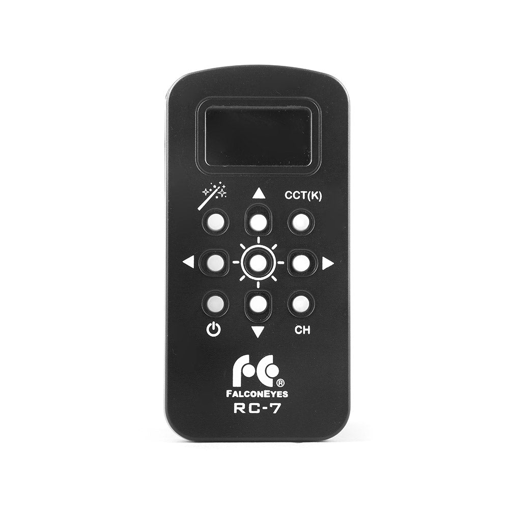 FALCONEYES RC-7 Wireless Remote Controller With LCD Screen Lighting Accessories - CINEGEARPRO