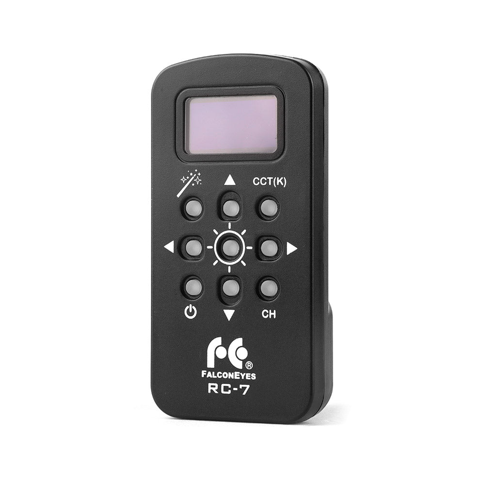 FALCONEYES RC-7 Wireless Remote Controller With LCD Screen Lighting Accessories - CINEGEARPRO