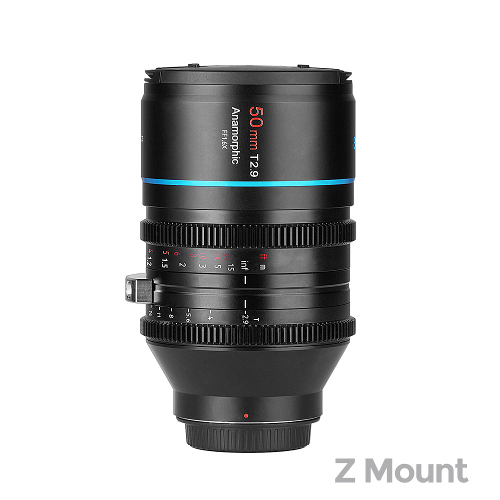 SIRUI Venus 50mm T2.9 1.6x Full Frame Anamorphic Lens(L/E/RF/Z Mount)