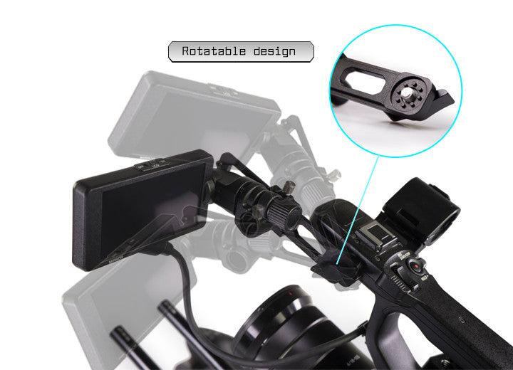 LANPARTE MEA-01 MONITOR EXTENSION ARM FOR SONY FS5 CAMERA EVF Mounts - CINEGEARPRO