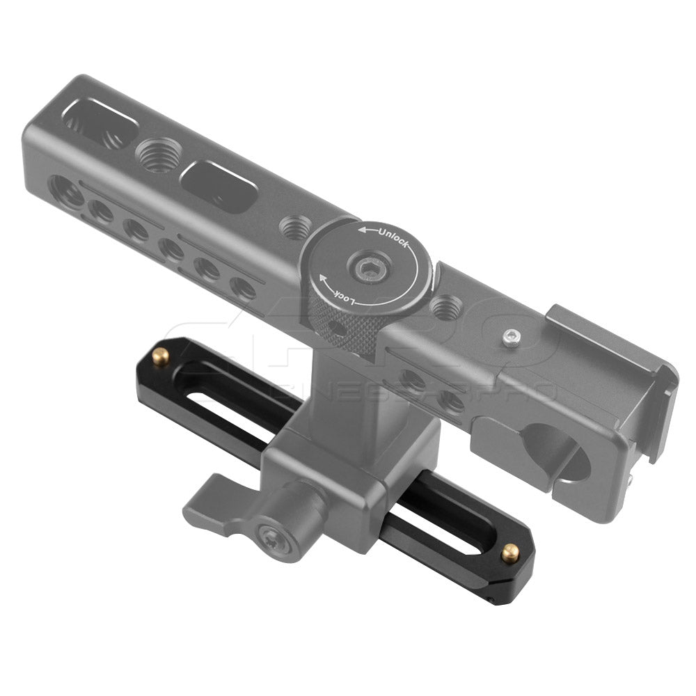 CGPro Triple NATO Rail Quick Release Bar 50mm / 70mm / 100mm NATO Rail Components - CINEGEARPRO