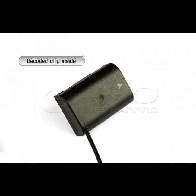 LanParte BLF19P-01 DC Coupler pack for GH4 GH3 DC Coupler/Dummy Battery - CINEGEARPRO