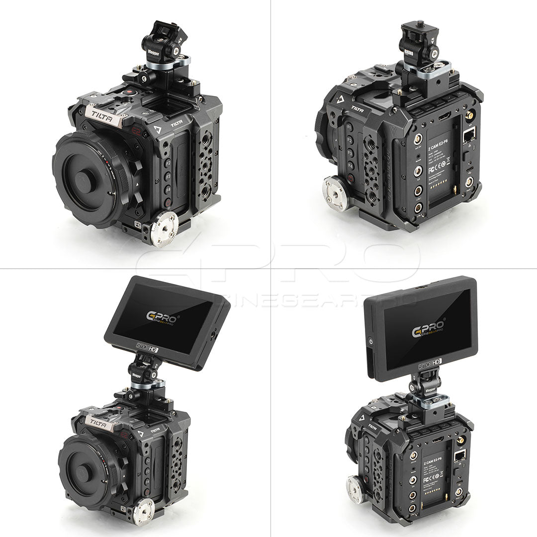 Vlogger Multi-Functional Monitor Mounting Kit Built-in HDMI Cable Clamp
