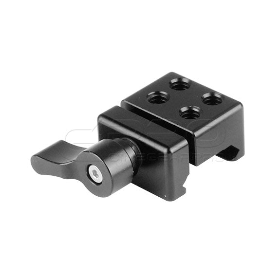 CGPro NATO Rail Clamp Quick Release Swat Rail Clamp With 1/4"-20 Mounting Points