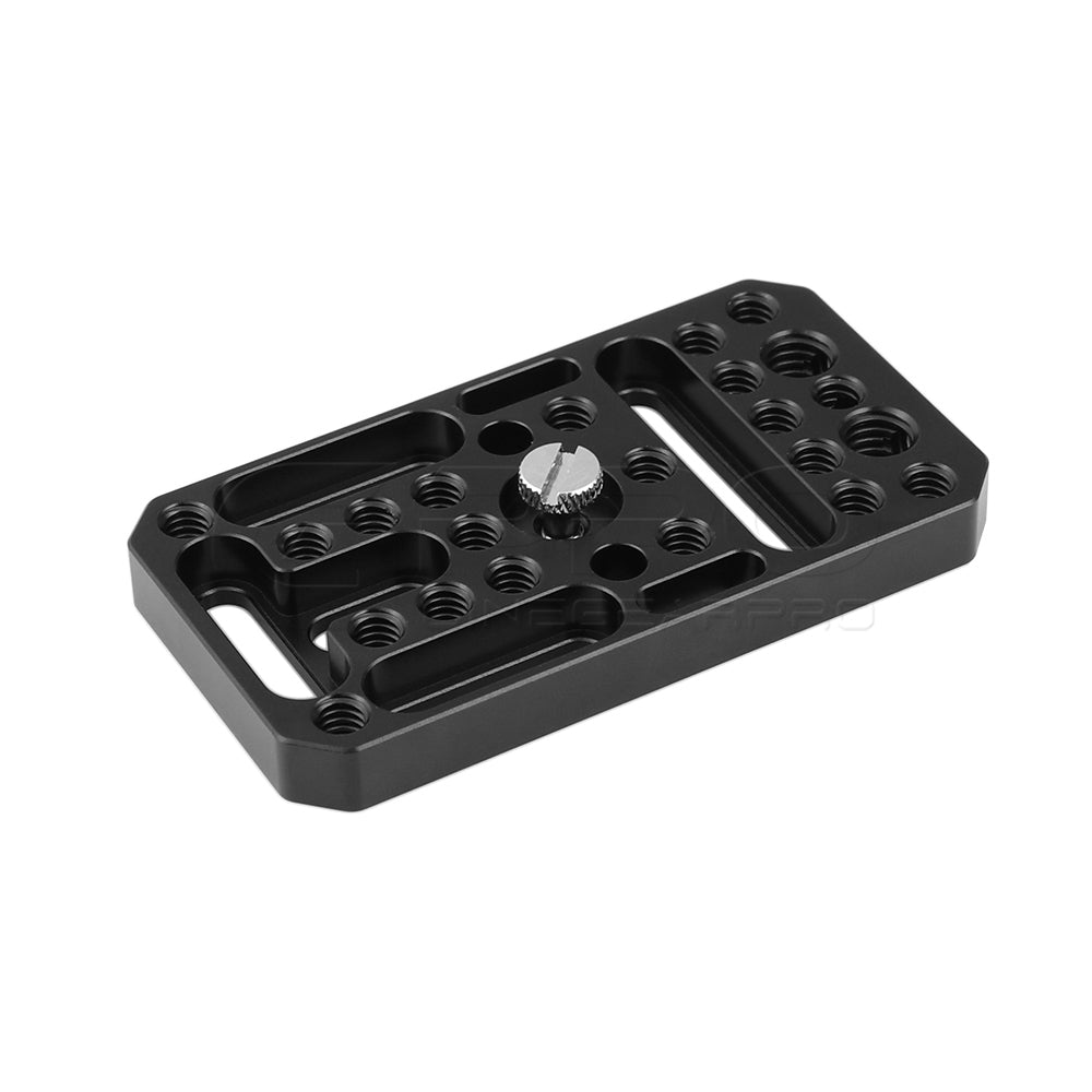 CGPro Multipurpose Cheese Plate Extension Platform With 1/4" & 3/8" Threads & Mounting Grooves Mounting Plate - CINEGEARPRO